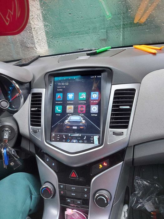 Navigatie Android Chevrolet Cruze 2008-2014 Waze YouTube GPS BT
