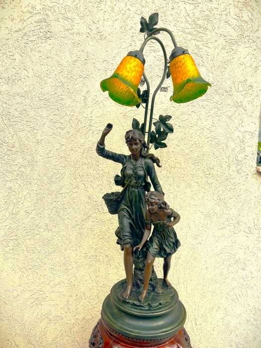 Spectaculoasa lampa cu 2 lumini-Widdop & Bingham-Anglia