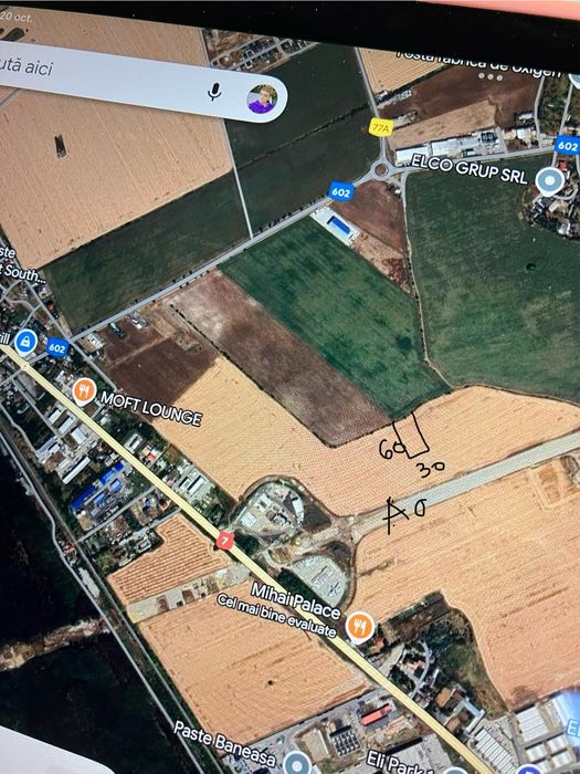 Teren Buftea in vecinatatea DN7 si A0