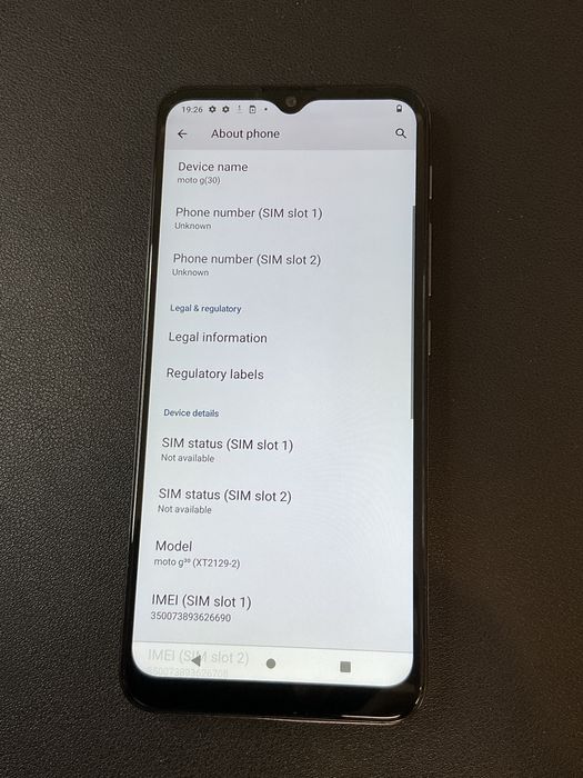 Motorola Moto G30 128GB ID-XXL6463