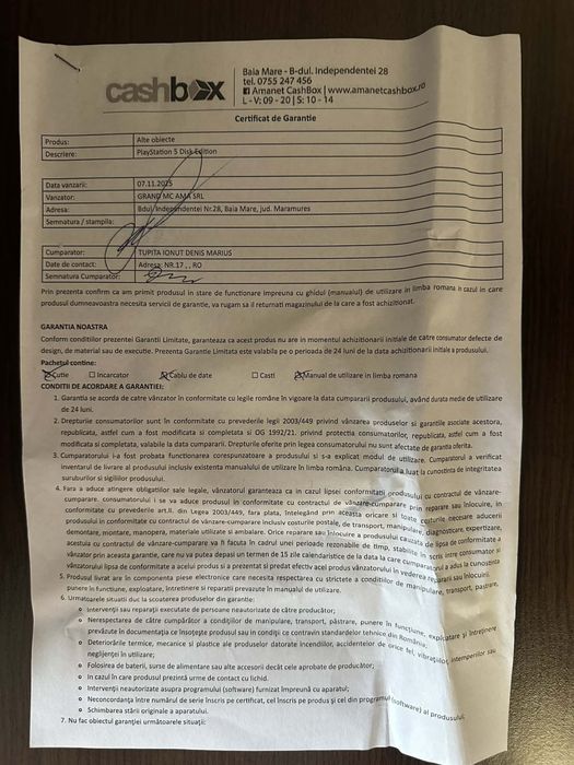 PS5 / Playstation 5 (full box)