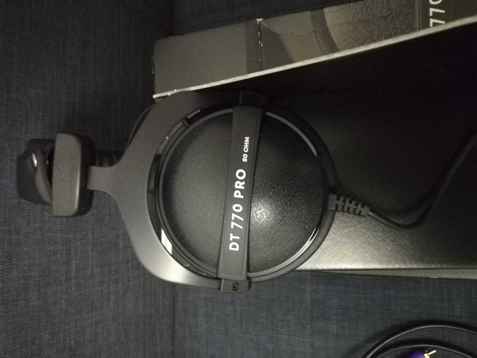 Căști audio hifi beyerdynamic dt 770 pro 80ohm
