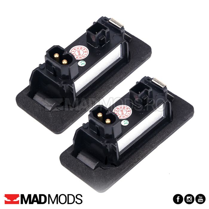 Lampi LED numar inmatriculare BMW E39 E60 E61 E90 E91 E92 E93 E81 E82