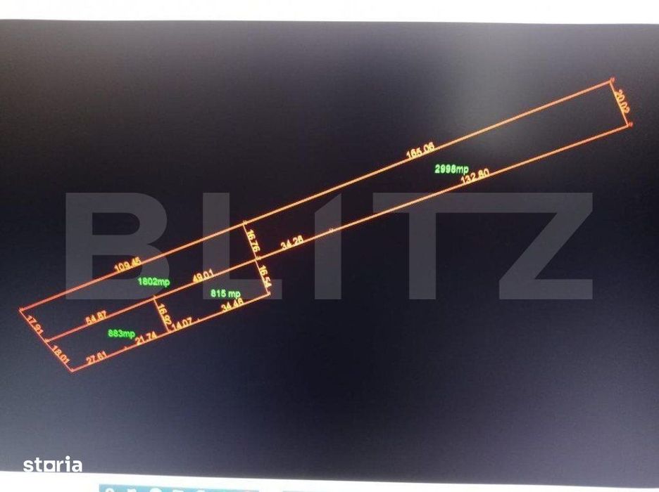 Teren cu autorizatie de constructie, 6500 mp teren, 1000 mp fundatie c