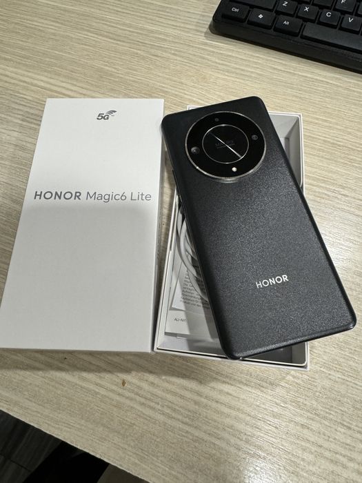Honor Magic 6 Lite 256GB, 8GB RAM 5G Midnight Black, ca NOU!!!