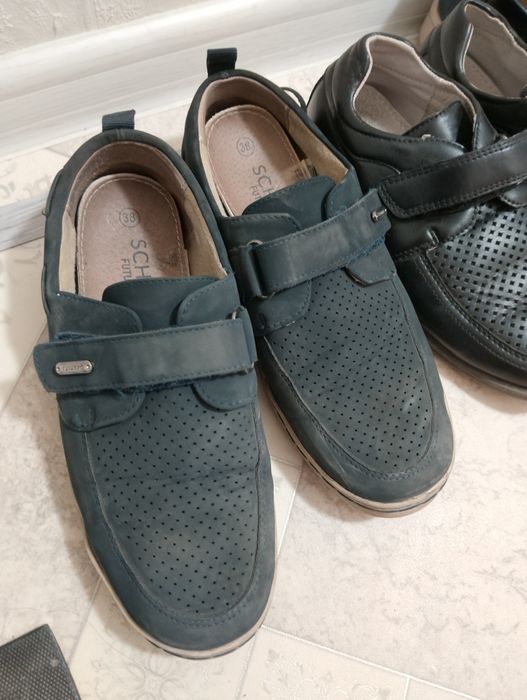 Школьные туфли   кожа