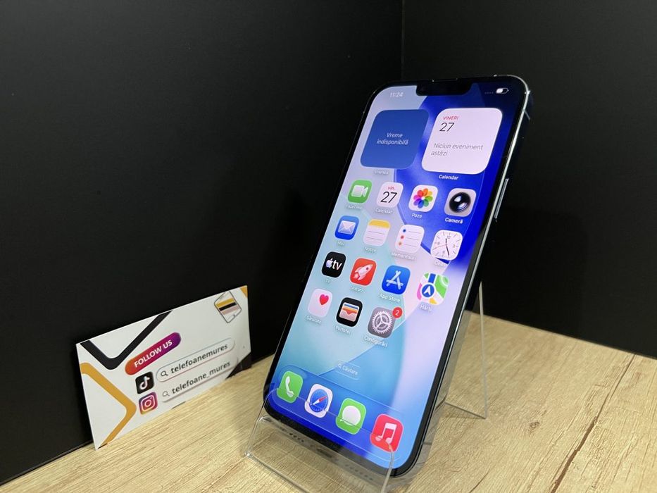 iPhone 13 Pro Max 256Gb Sierra Blue Second-Hand Bun 3 ani garanție, Te