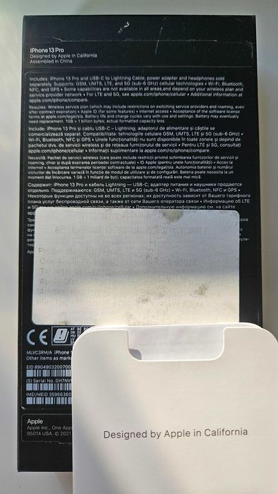 iPhone 13 Pro Gold 128GB – Impecabil (fără zgârieturi) + încărcător complet + 7 huse cadou