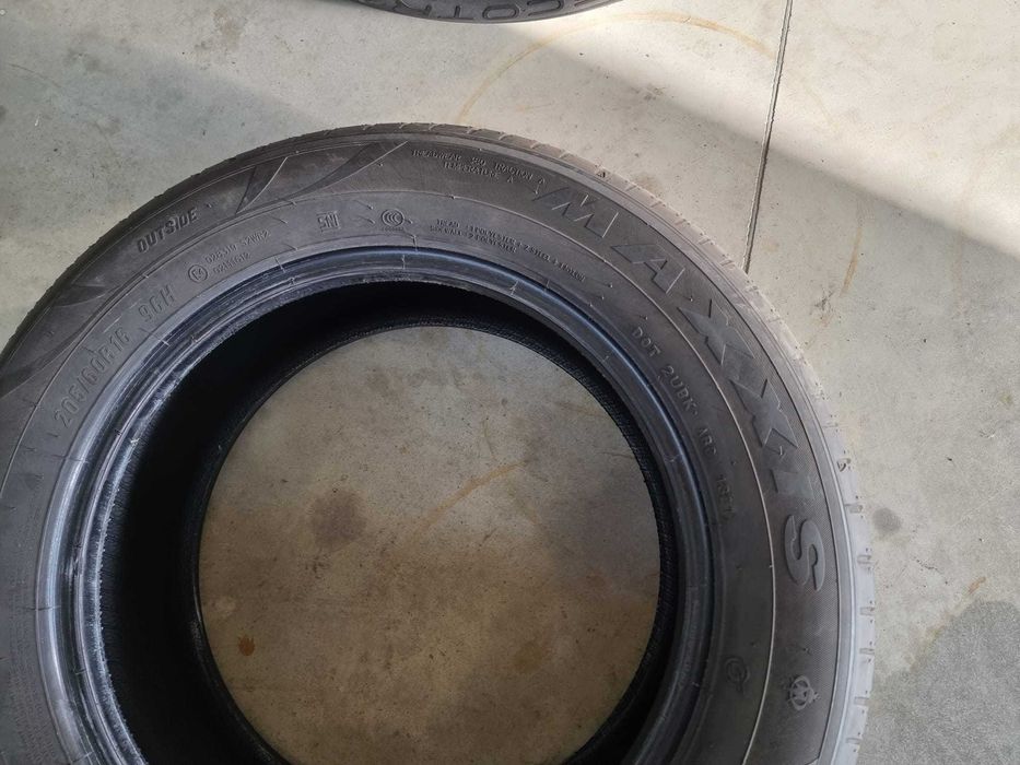 4 Anvelope VARA 205.60.16 "Maxxis" [dot 2021] ; stare foarte buna