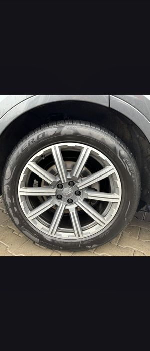 Jante originale Audi Q7 cu anvelope de vara 285 45 R20