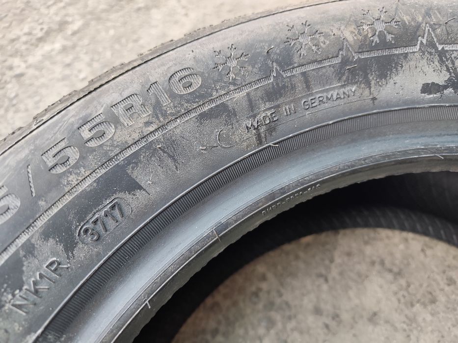 215/55/16" 2бр Dunlop winter sport 5,dot3717