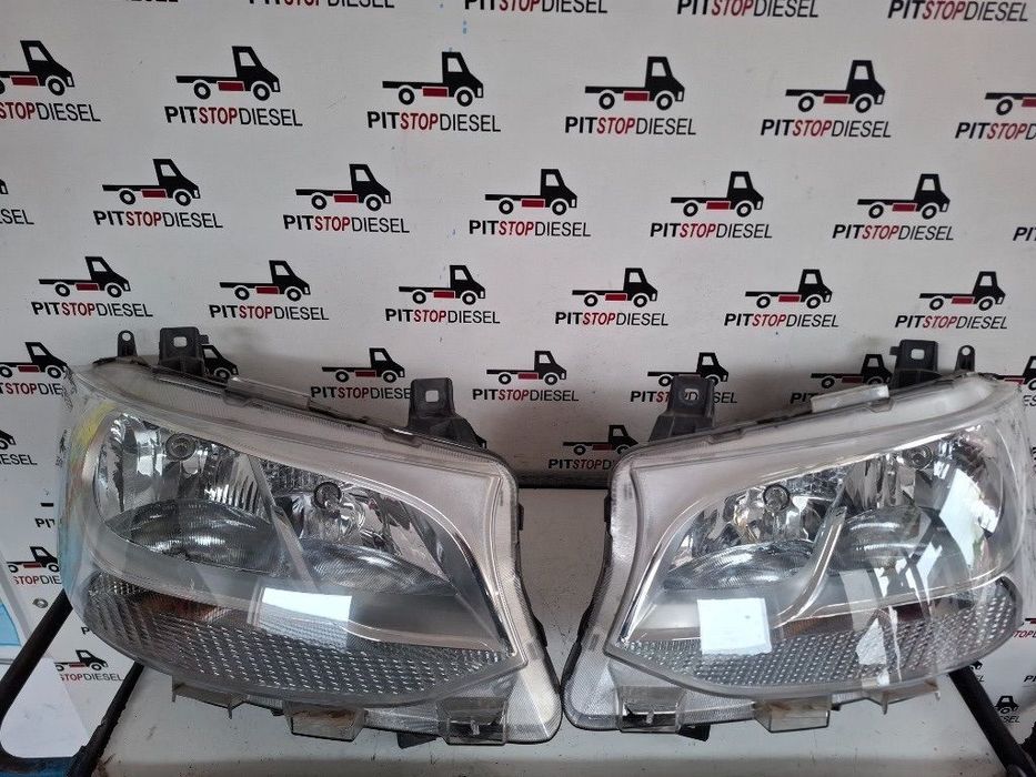 Fata Completa Mercedes Sprinter 907 2018 2019 2020 2021 2022 2023 Bara Fata Capota Faruri Grila Aripi Radiator