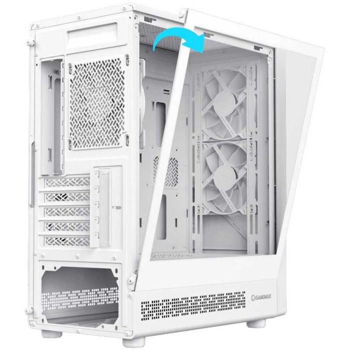 Carcasa PC Gamemax Focus Mesh White