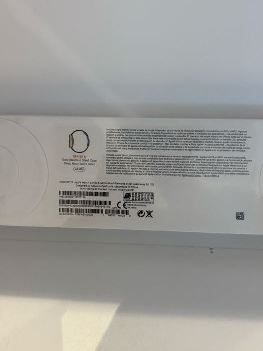 APPLE Watch Series 6 Cellular, 40mm Gold Stainless Steel, SIGILAT