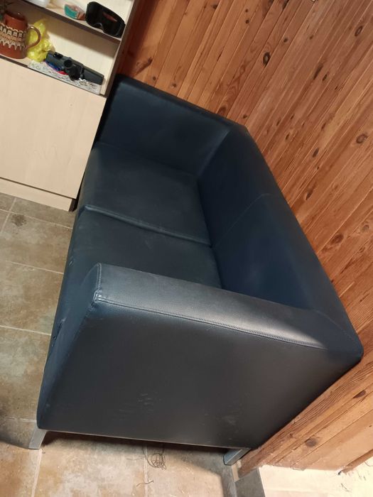 Кожено канапе, диван