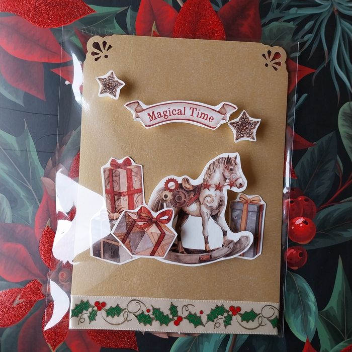 Коледни scrapbook картички