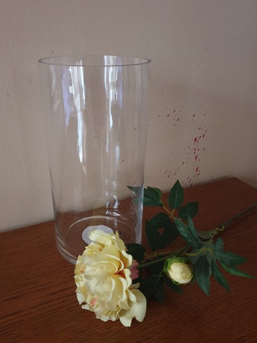 Две стъклени вази