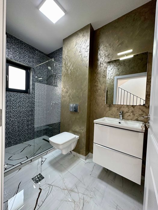 CASA 5 CAM/2 băi P+1 Miroslava-Vorovesti 120mp util, Încalzire pardoseală, strada Unirii la 30m de la asfalt. 170.000€