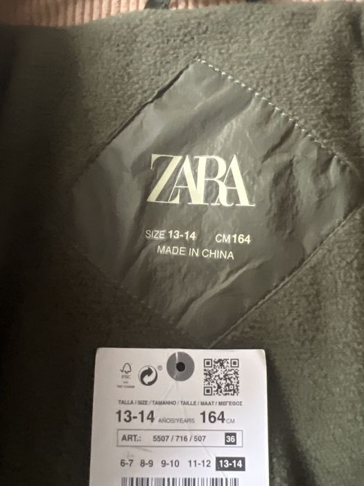 Куртка на девочку 13 лет ZARA