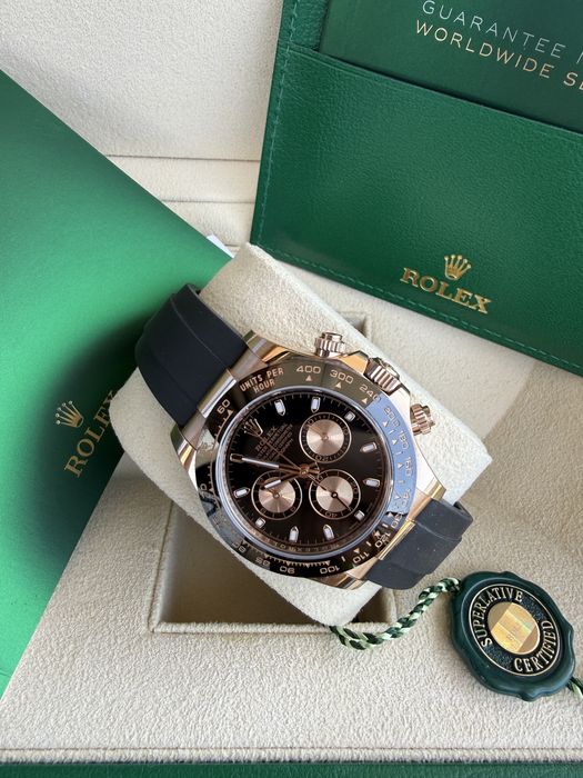 Rolex Oyster Perpetual Cosmograph Daytona 18kt Everose Gold