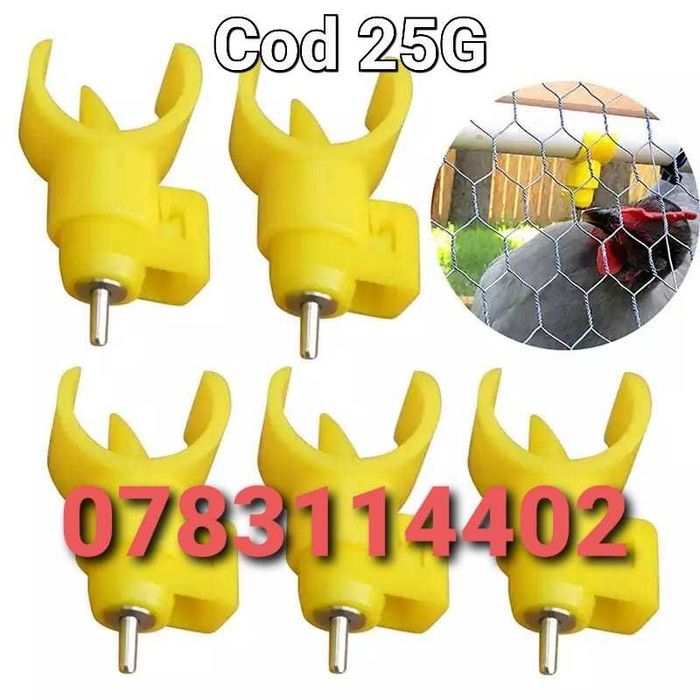 Adapatori gaini pui rate fazani prepelite porumbei pauni curci - 25G