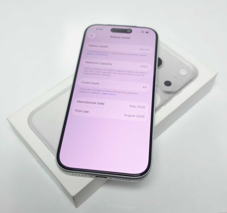 iPhone 17 Pro 256GB Silver•Гаранция