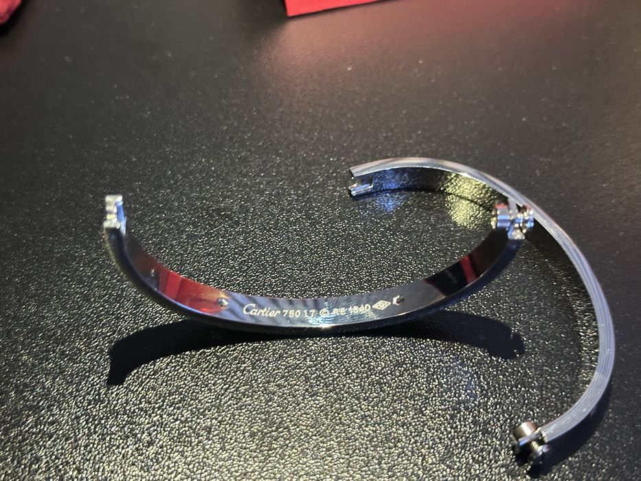 Нова Гривна Cartier LOVE Bracelet с пълен комплект аксесоари