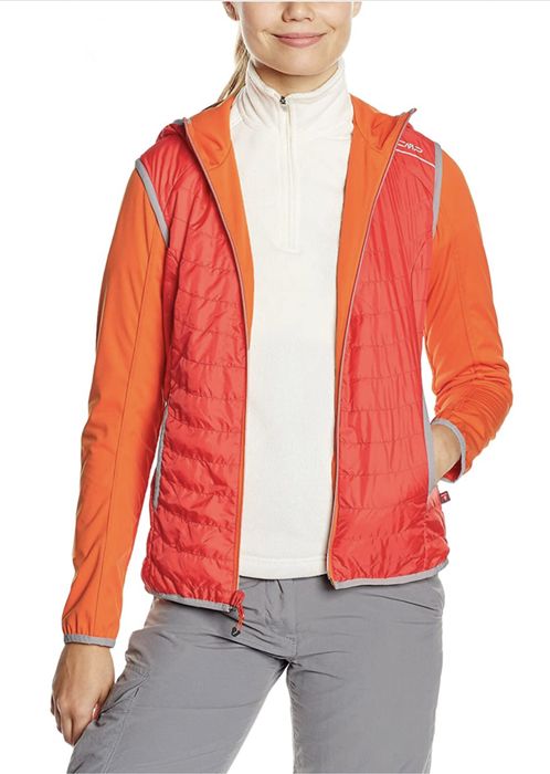 CMP Fix Hood Reverse Softshell Jacket дамско софтшел яке - S