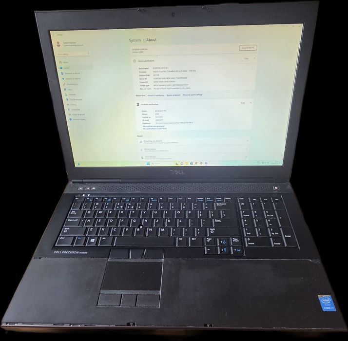 Workstation Dell Precision M6800 | i7-4940MX Extreme | 32GB RAM | Ecran 17.3"