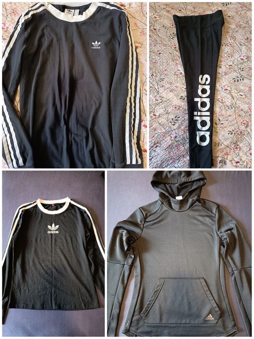 Адидас клин и блузи с дълъг ръкав
