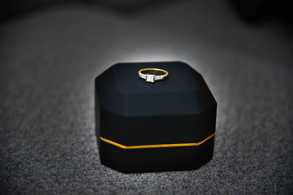 Inel  TIFFANY & Co. cu diamante naturale – aur 18K, certificat GMT