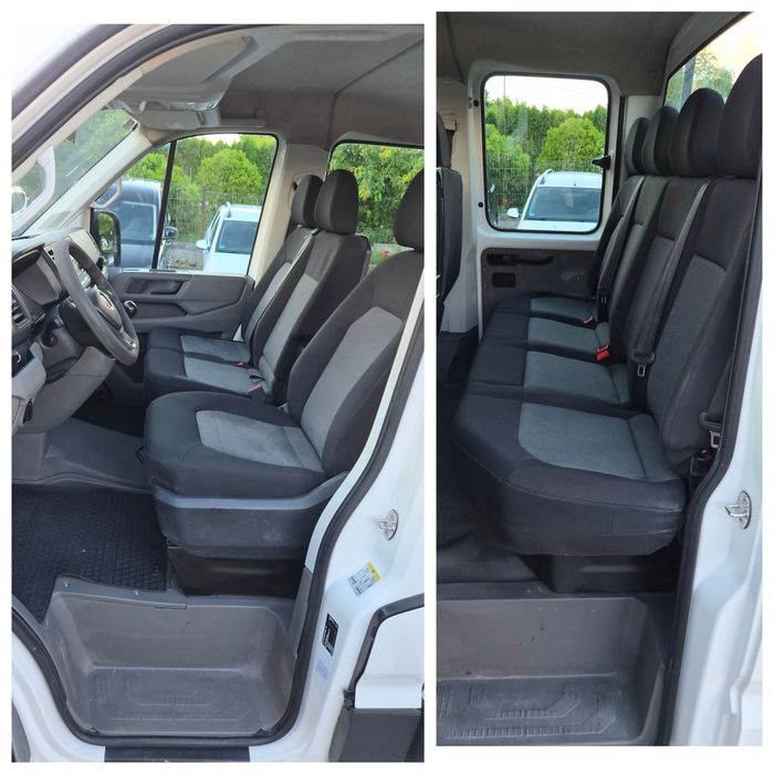 VW Crafter  doka 2017 2.0TDI  7loc+bena 2.80 140CP