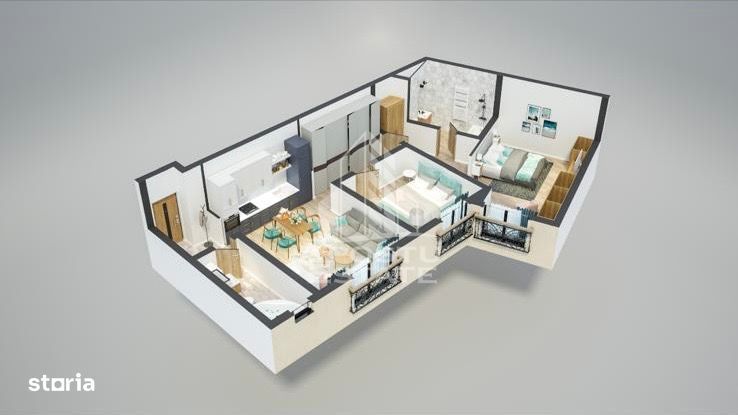 Apartament 3 camere, bloc nou, zona Plopi Timisoara
