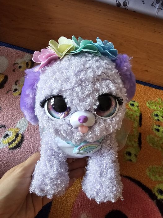 Само разопаковано интерактивно  куче Spin Master, неразличимо от ново