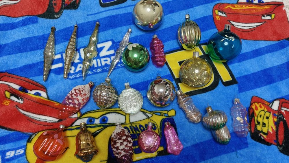 Елочные игрушки СССР.