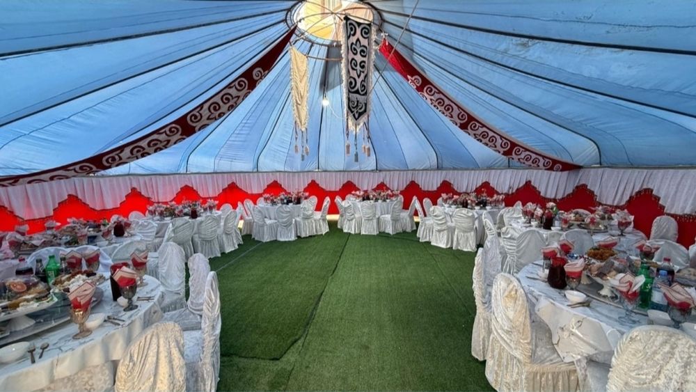 Юрта Палатка 6,12 жалға бериледи сатымдада бар