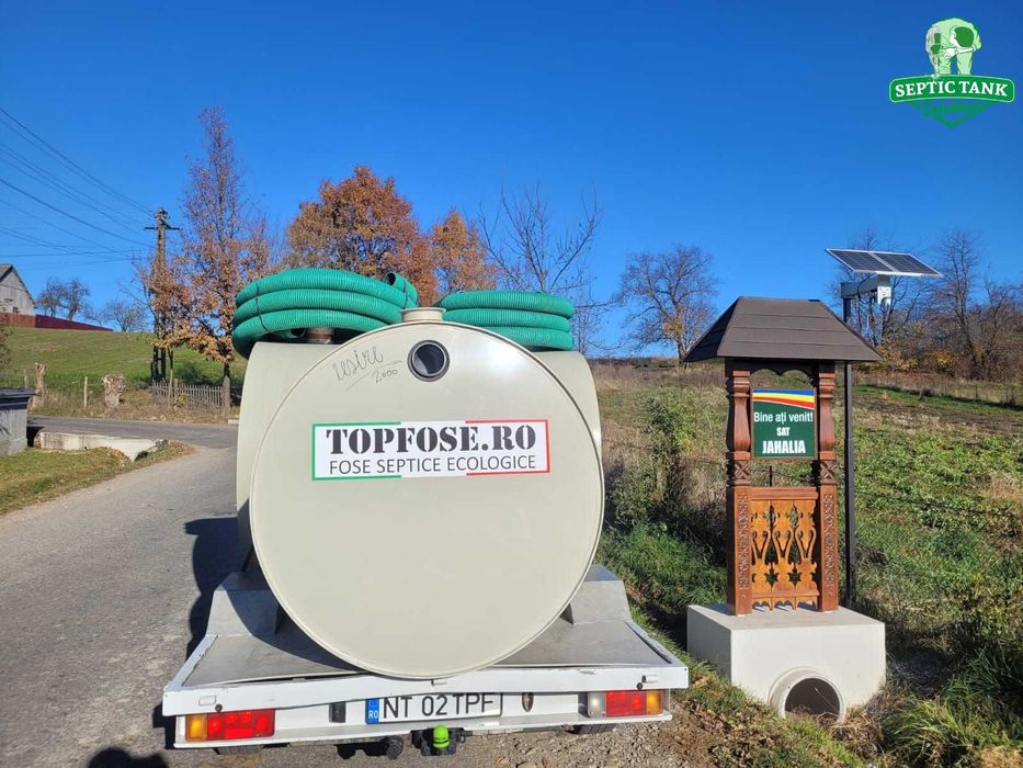 Fosa Septica 2000L Ecologica cu Livrare De La 49 Lei + Garantie 20 Ani