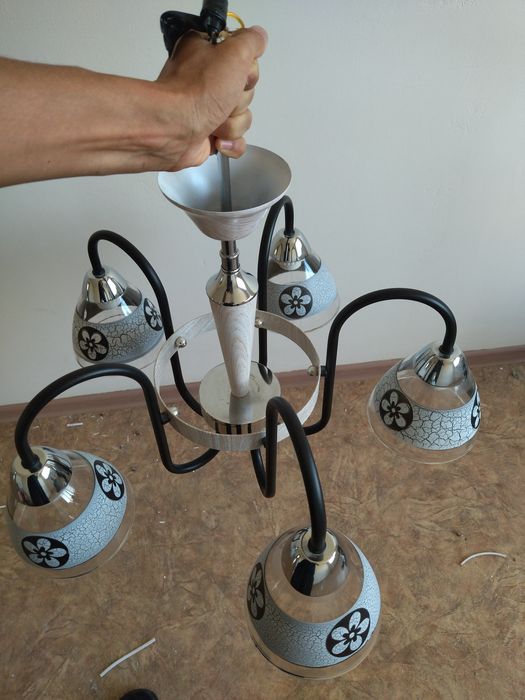 Люстра рабочая 5000т