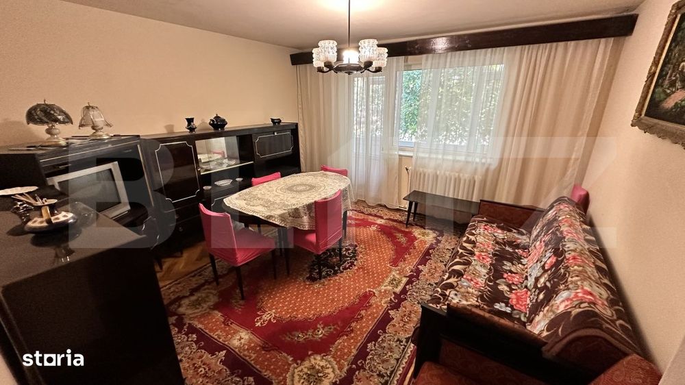Apartament 3 camere, 72 mp, decomandat, etaj 1, zona Progresul