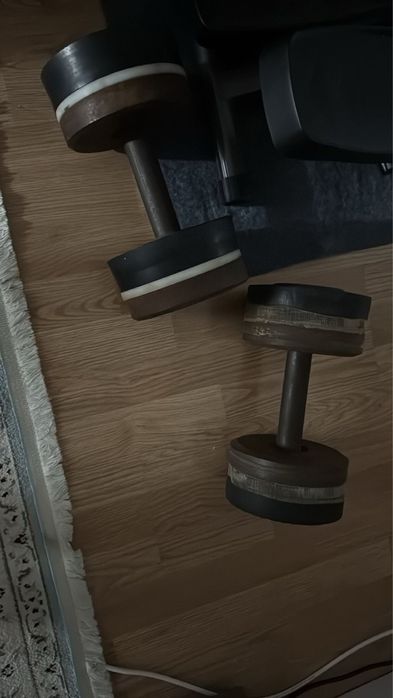 2 гантель (20 кг) (25 кг)