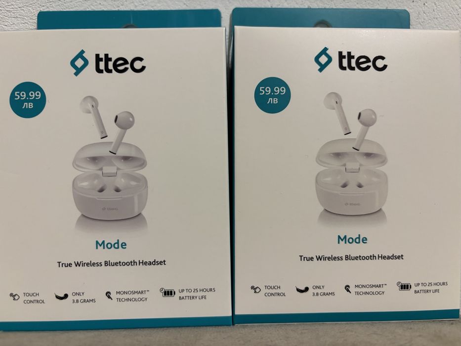 Блутут слушалки ttec