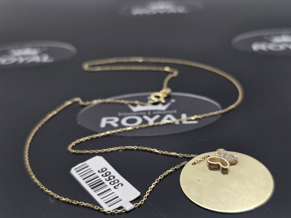 Bijuteria Royal: Lant aur Nou 14k/3.11 gr