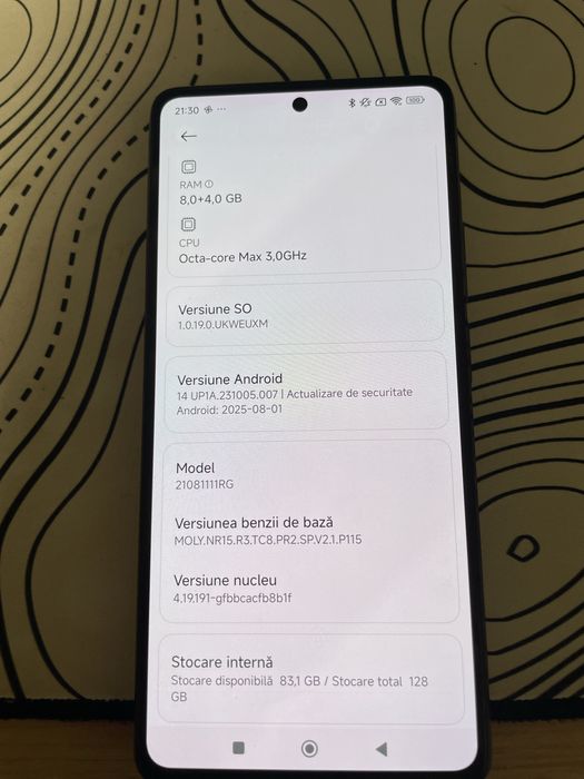 Telefon xiaomi 11T 5g 128 gb