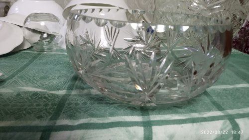 Вазы хрустальные времени СССР