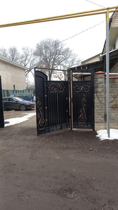 Ворота частный дом