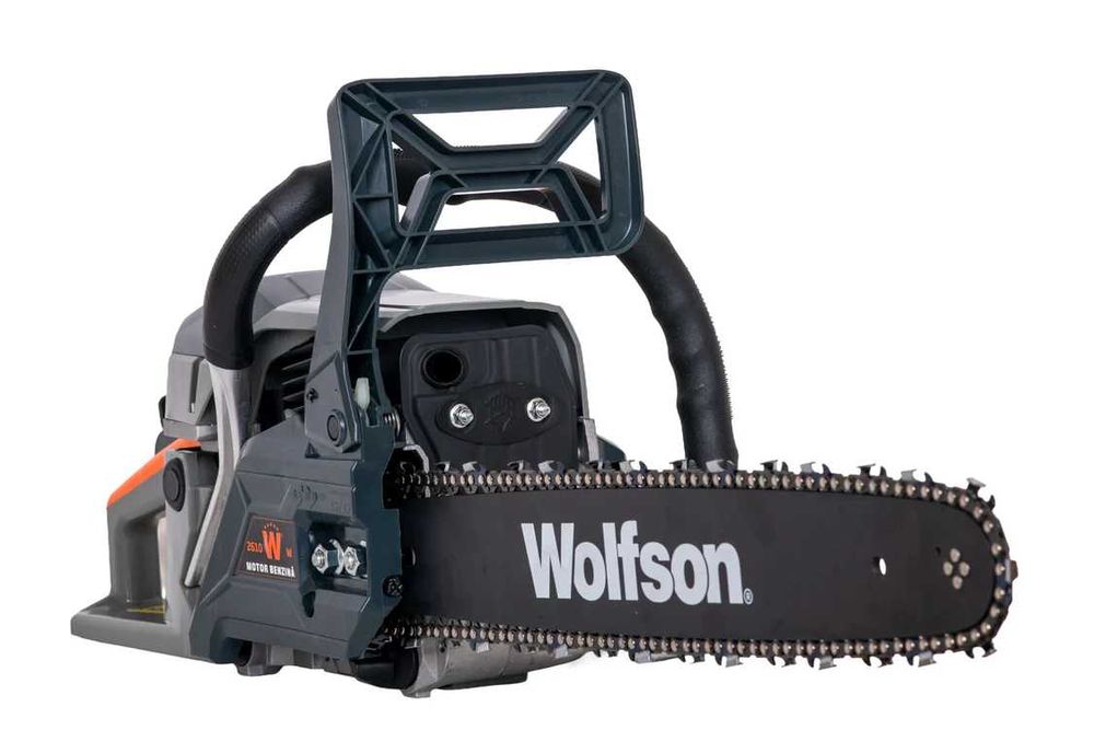 Drujbă pe benzină WOLFSON STX-620, 3.5CP, profesionala, lamă 45cm