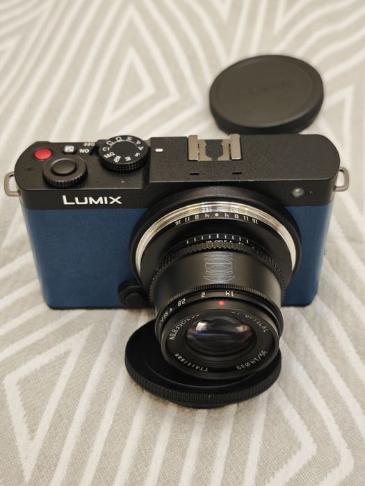 Полнокадровый Panasonic Lumix s9 с объективом Ttartisan 35mm f1.4