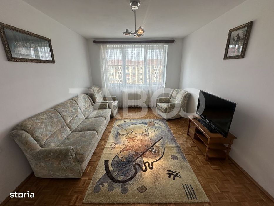 Apartament decomandat 3 camere etaj 4 zona Rahovei Sibiu