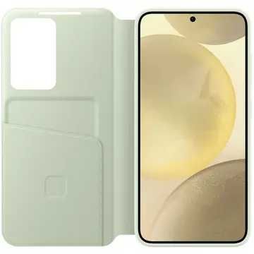 Husa Samsung Smart View Wallet Case pentru Galaxy S24 PLUS, verde