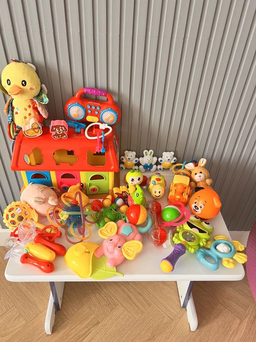 Игрушки для моторики и оригинальные куклы